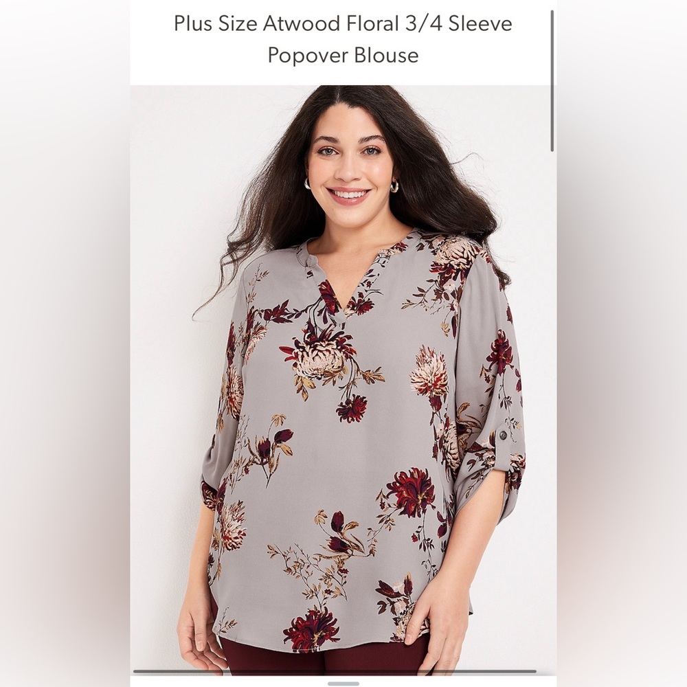 Maurice’s Floral Popover Blouse